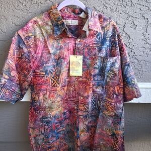 Colorful Abstract Men's Shirt